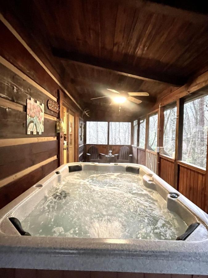 Peaceful Tellico View Home With Private Hot Tub Tellico Plains Экстерьер фото